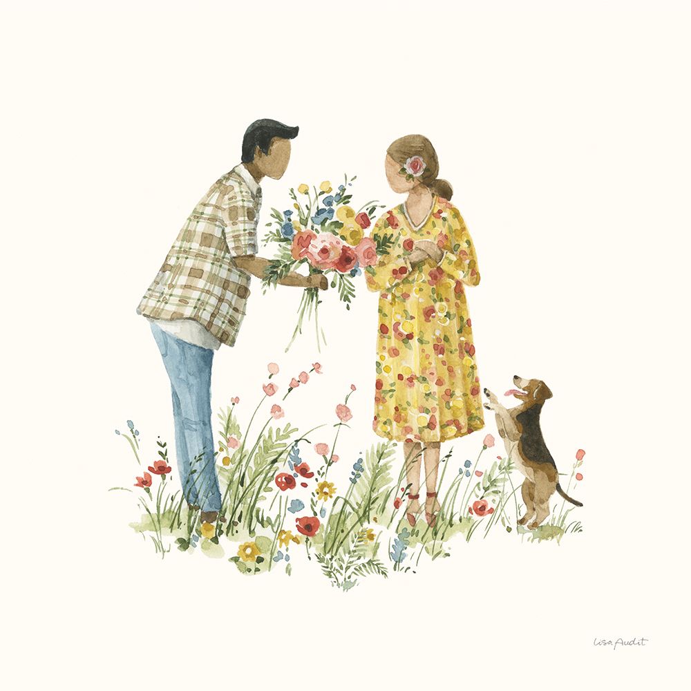 Blissful Moments IX art print by Lisa Audit for $57.95 CAD