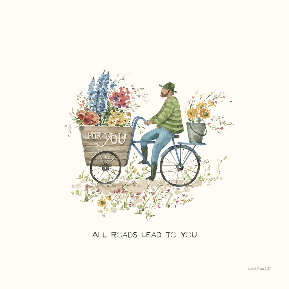 Blissful Moments XIX art print by Lisa Audit for $57.95 CAD
