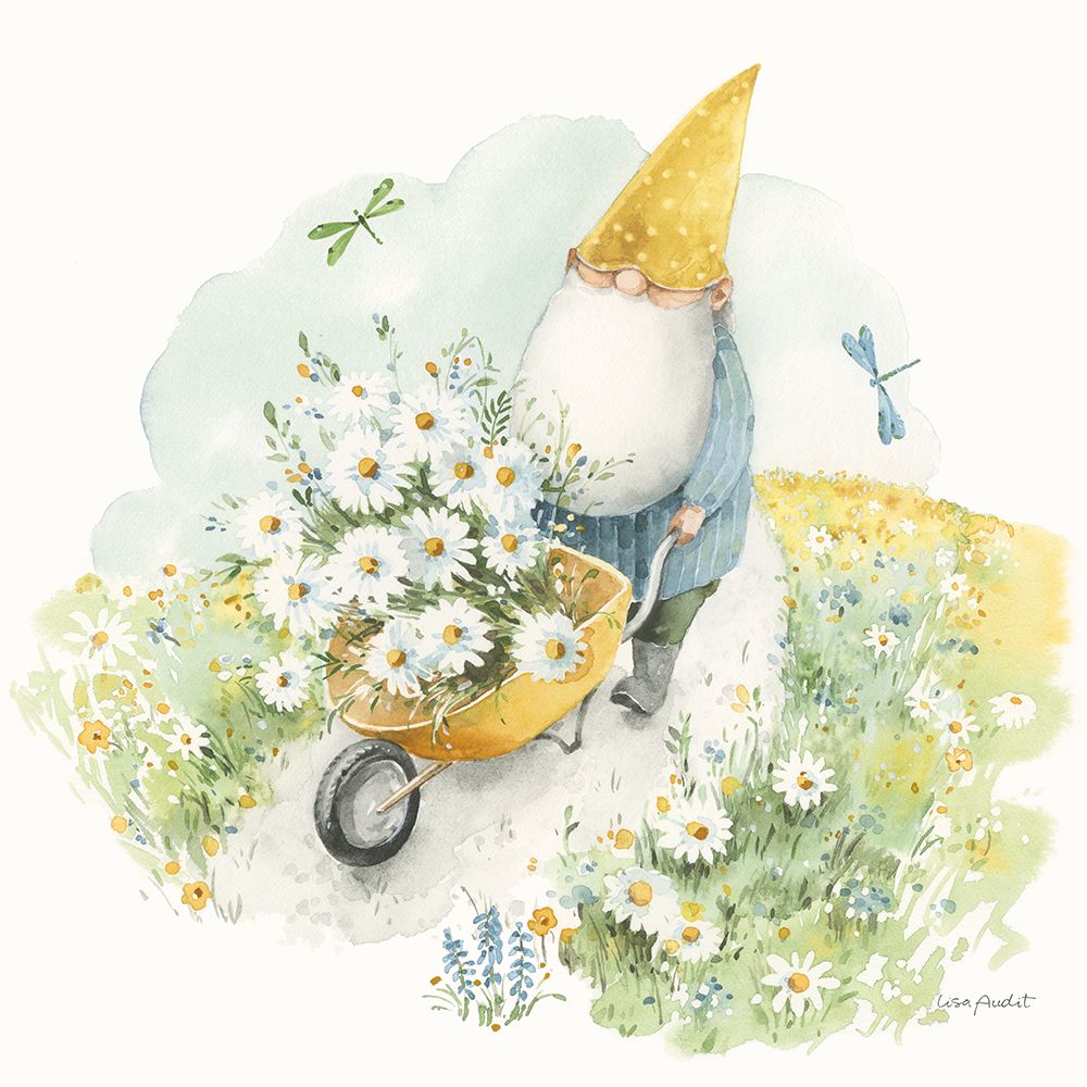 Cutesy Daisy I art print by Lisa Audit for $57.95 CAD