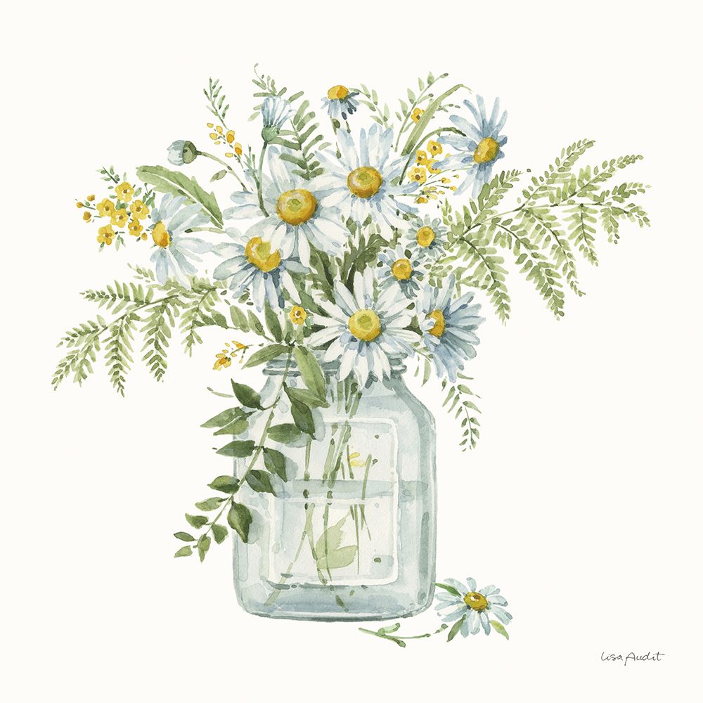 Cutesy Daisy III art print by Lisa Audit for $57.95 CAD
