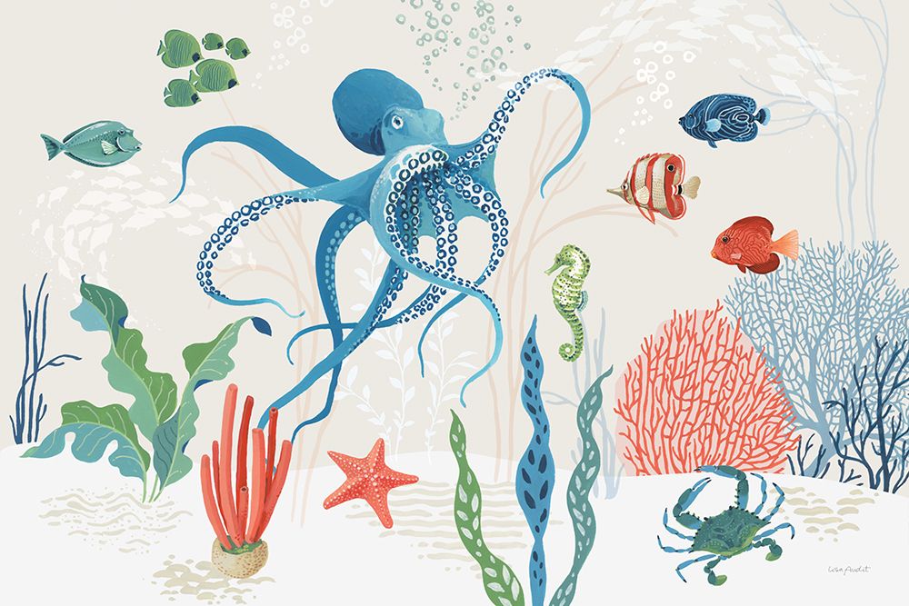 Free As the Ocean I on Sand art print by Lisa Audit for $57.95 CAD