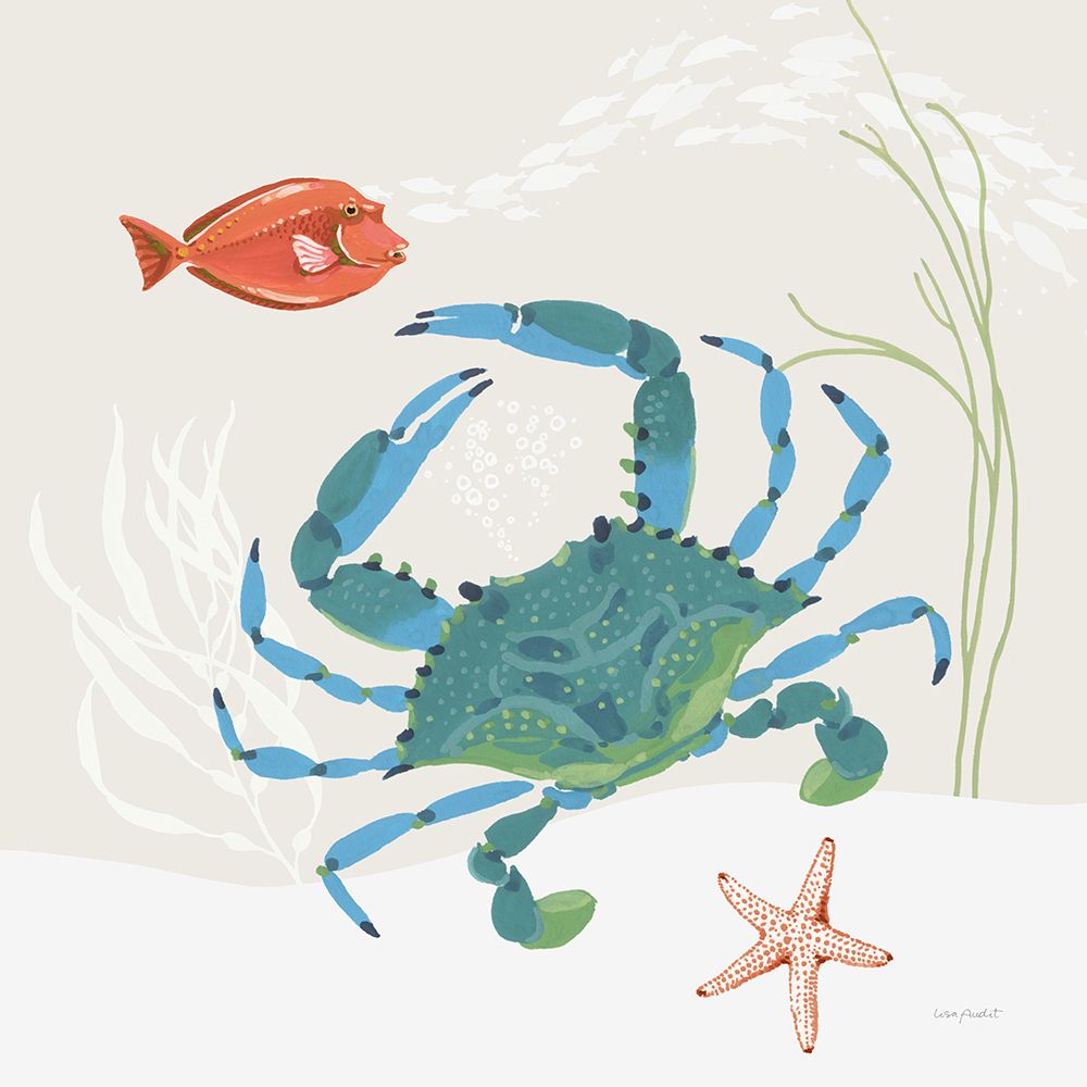 Free As the Ocean IV on Sand art print by Lisa Audit for $57.95 CAD