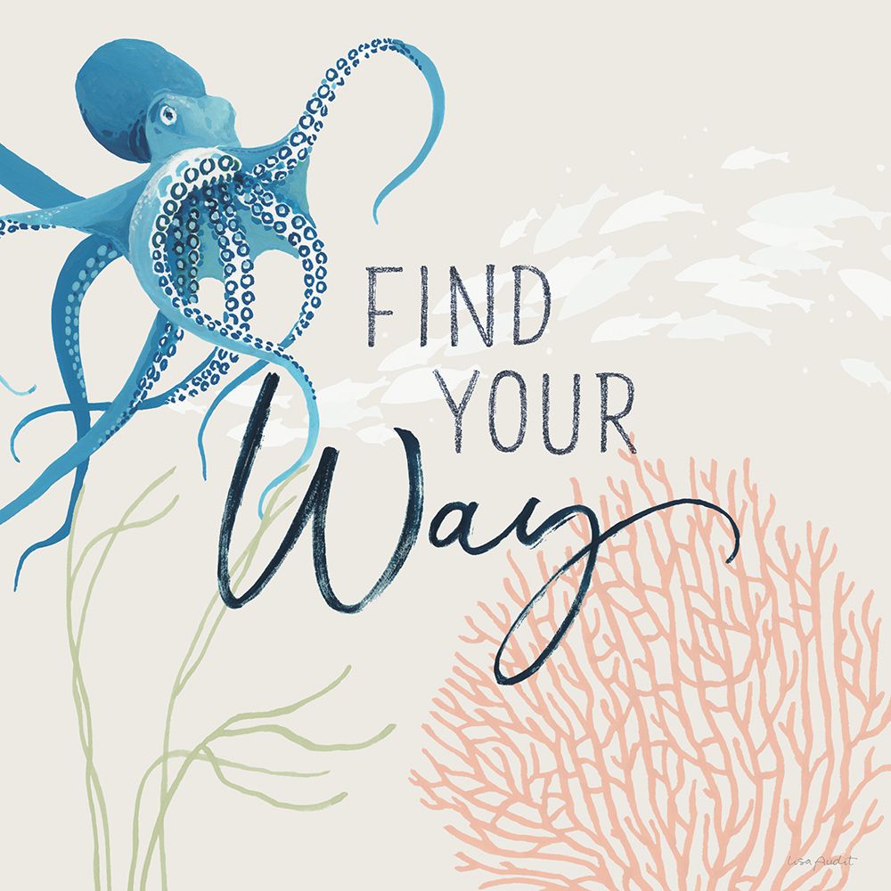 Free As the Ocean VI on Sand art print by Lisa Audit for $57.95 CAD