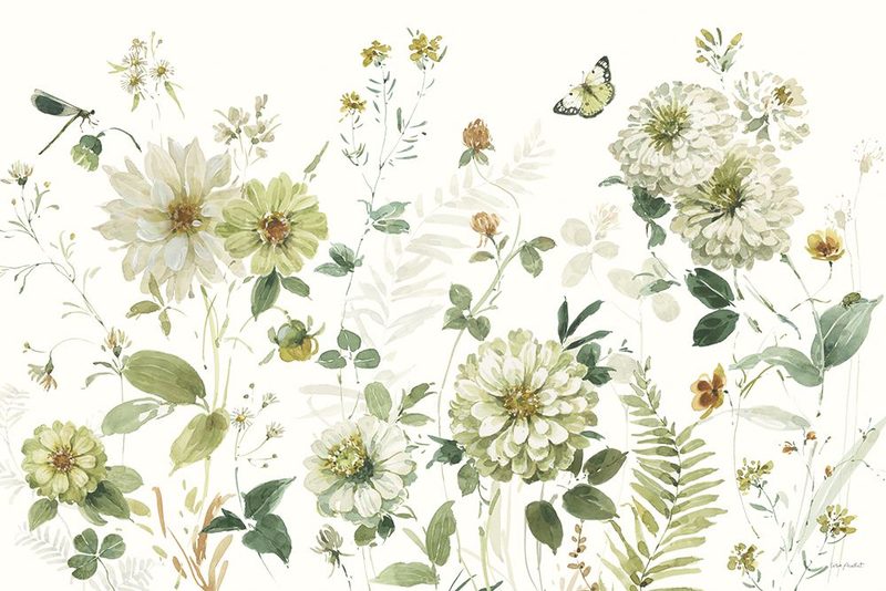 Green Fields I art print by Lisa Audit for $57.95 CAD