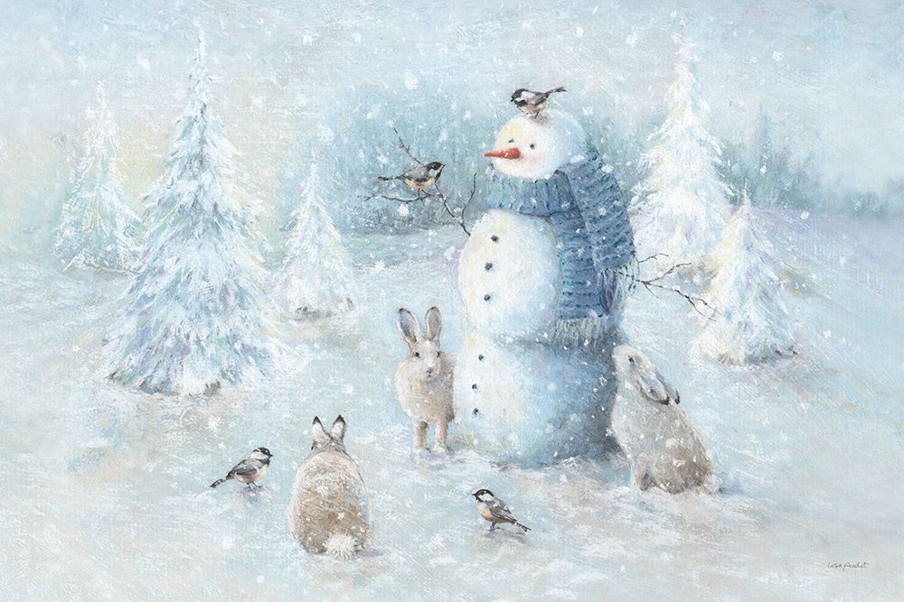Let it Snow 01 art print by Lisa Audit for $57.95 CAD
