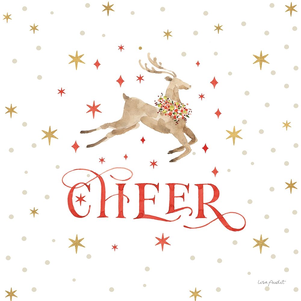 Merry And Bright 12 art print by Lisa Audit for $57.95 CAD