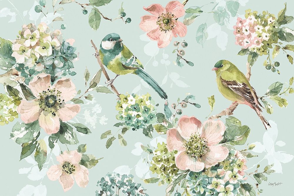 Mint Crush 01 on Mint art print by Lisa Audit for $57.95 CAD