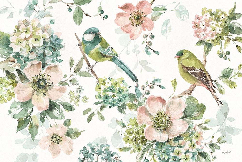 Mint Crush 01 on White art print by Lisa Audit for $57.95 CAD
