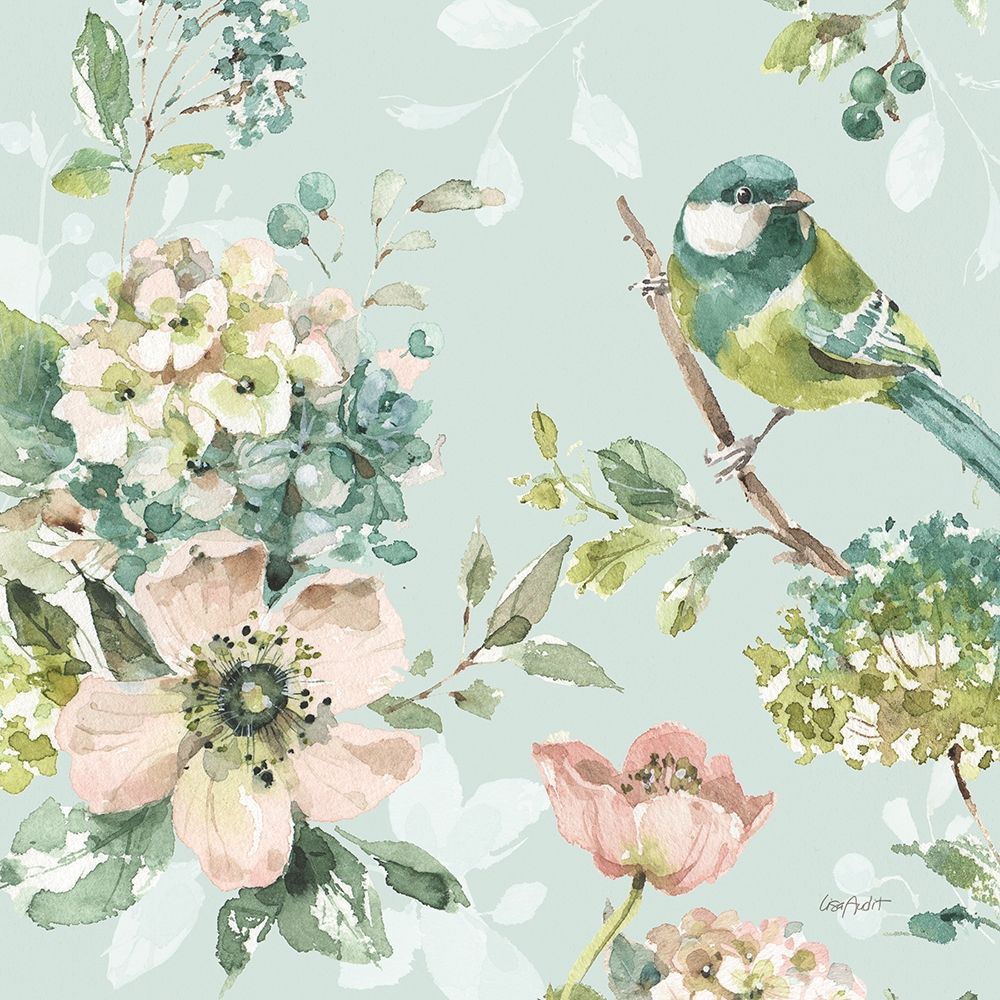 Mint Crush 03 on Mint art print by Lisa Audit for $57.95 CAD