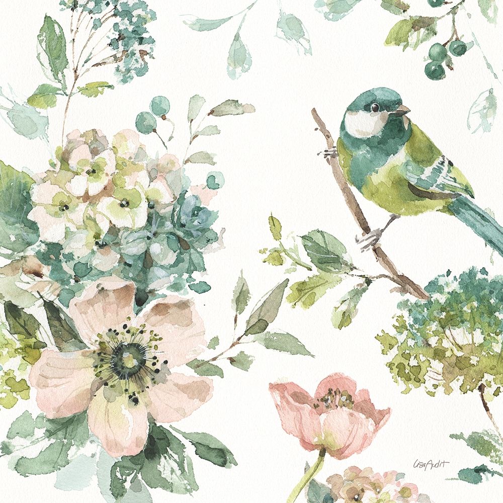 Mint Crush 03 on White art print by Lisa Audit for $57.95 CAD