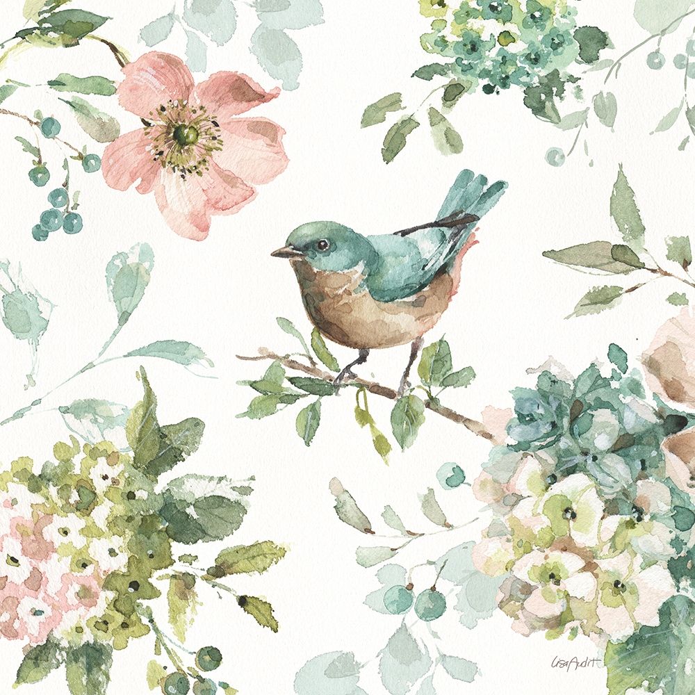 Mint Crush 06 on White art print by Lisa Audit for $57.95 CAD
