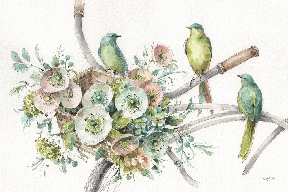 Mint Crush 07 Landscape art print by Lisa Audit for $57.95 CAD