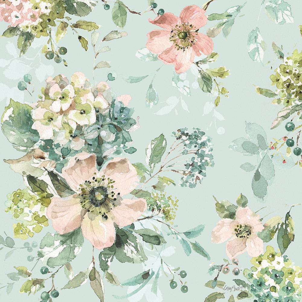 Mint Crush 14 on Mint art print by Lisa Audit for $57.95 CAD