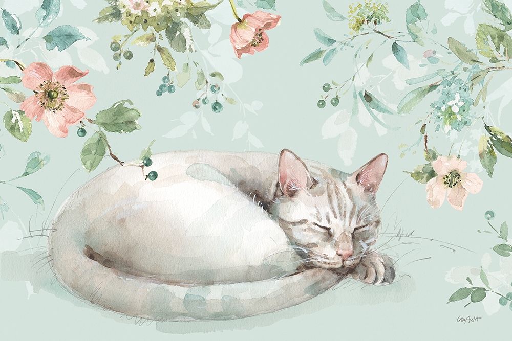 Mint Crush 15 on Mint Landscape art print by Lisa Audit for $57.95 CAD
