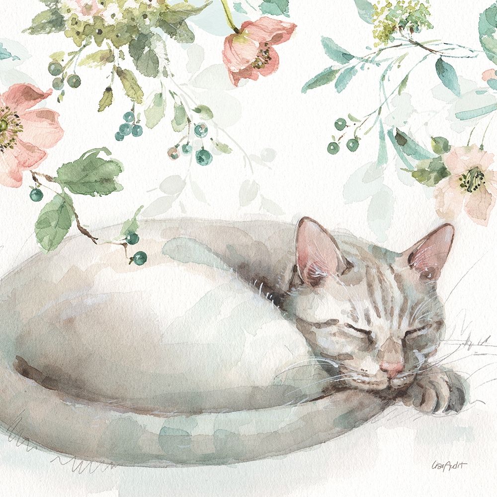 Mint Crush 15 on White Square art print by Lisa Audit for $57.95 CAD