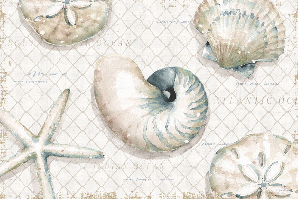 Ocean View I art print by Lisa Audit for $57.95 CAD
