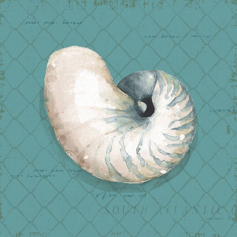Ocean View IV on Teal art print by Lisa Audit for $57.95 CAD