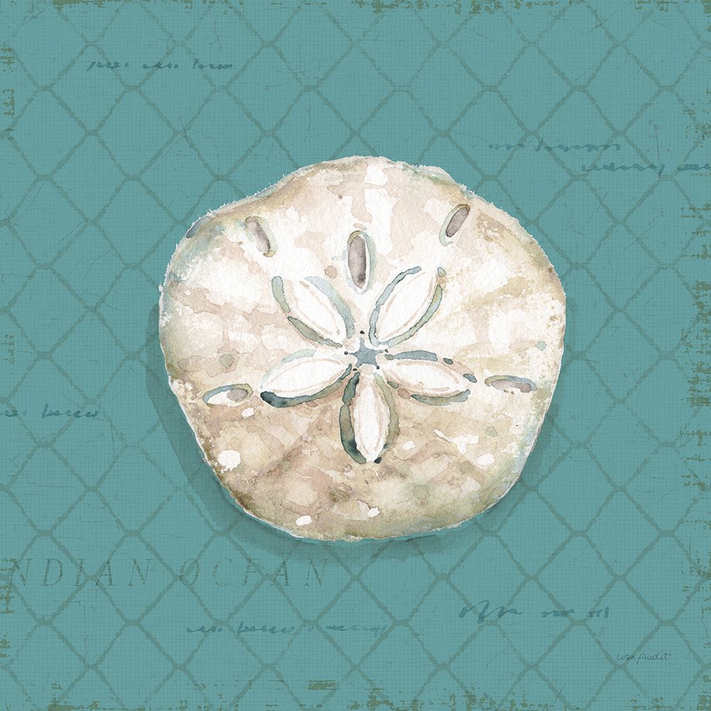 Ocean View V on Teal art print by Lisa Audit for $57.95 CAD