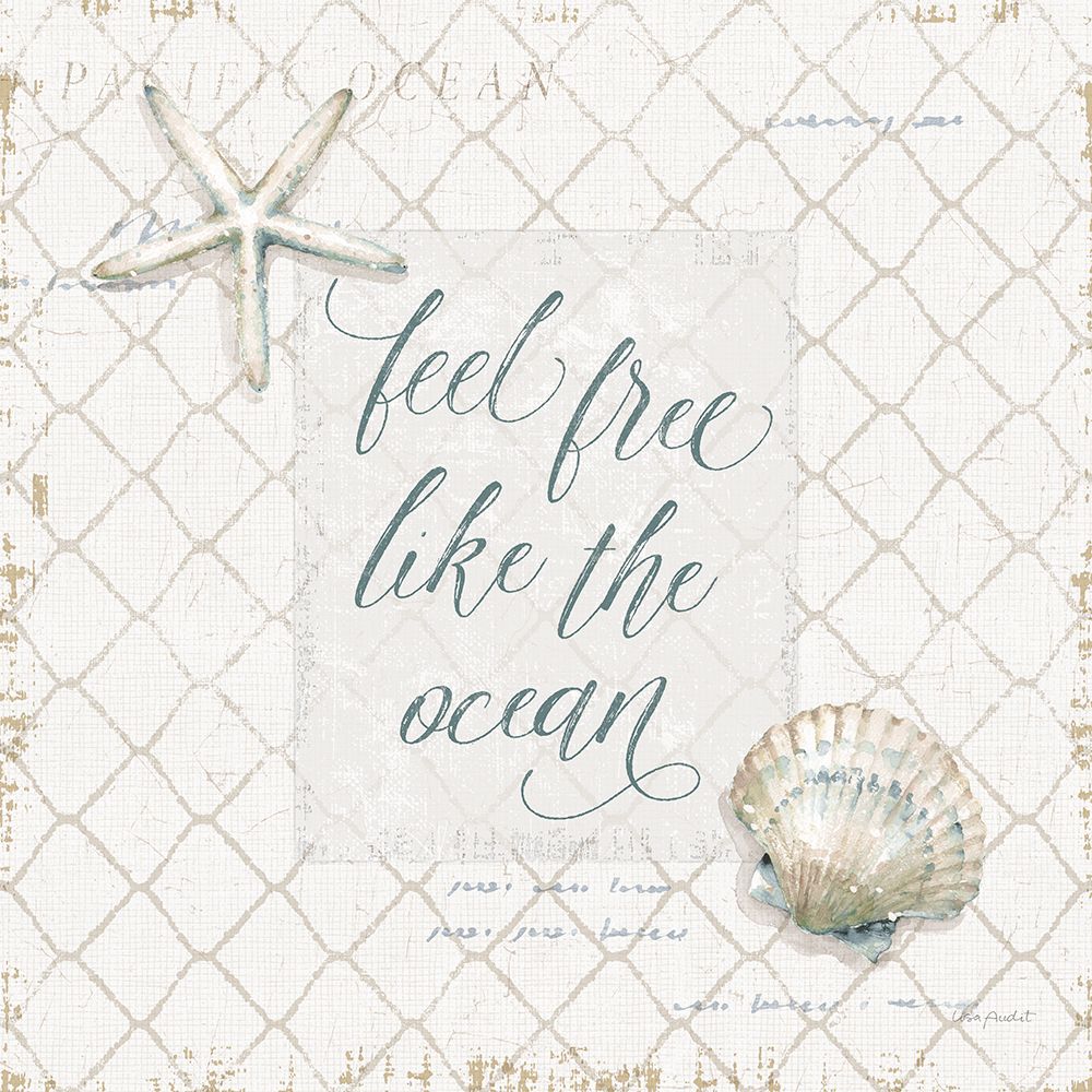 Ocean View VI art print by Lisa Audit for $57.95 CAD