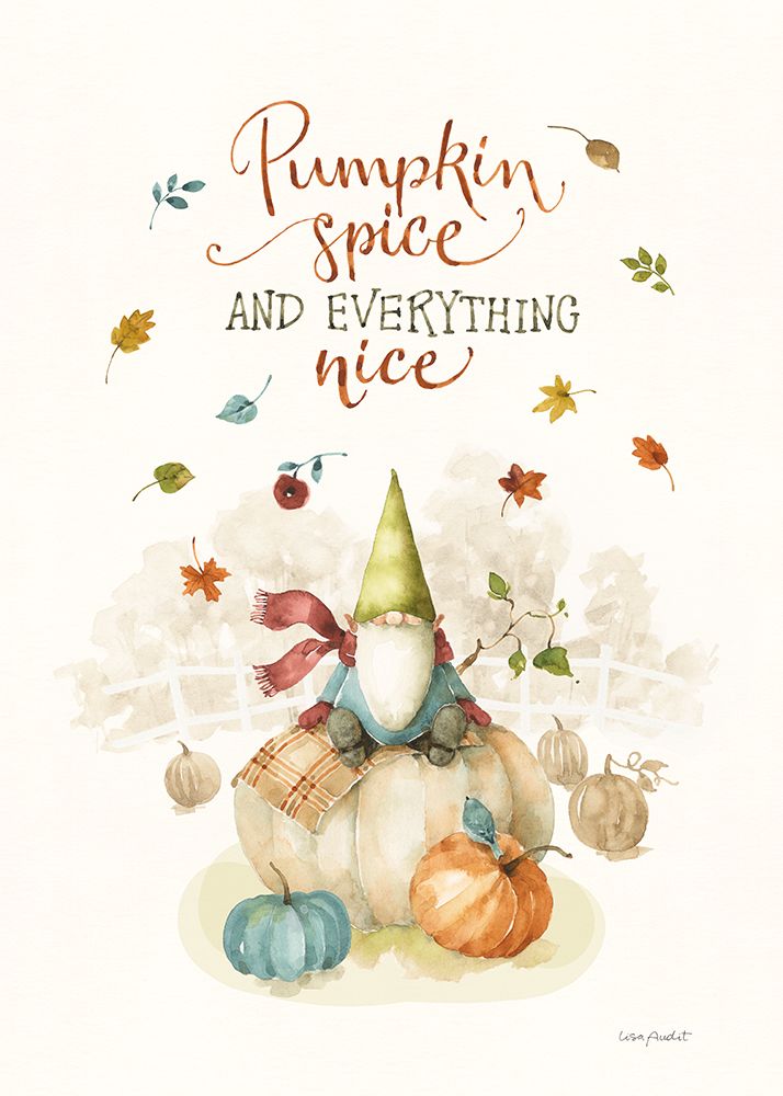 Pumpkin Patch V art print by Lisa Audit for $57.95 CAD
