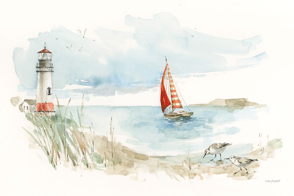 Seaside Journey I art print by Lisa Audit for $57.95 CAD