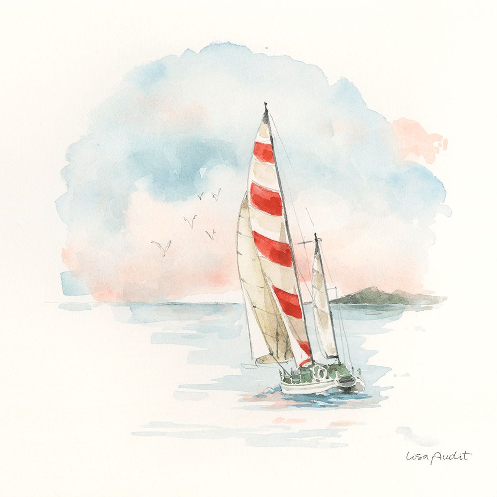 Seaside Journey II art print by Lisa Audit for $57.95 CAD