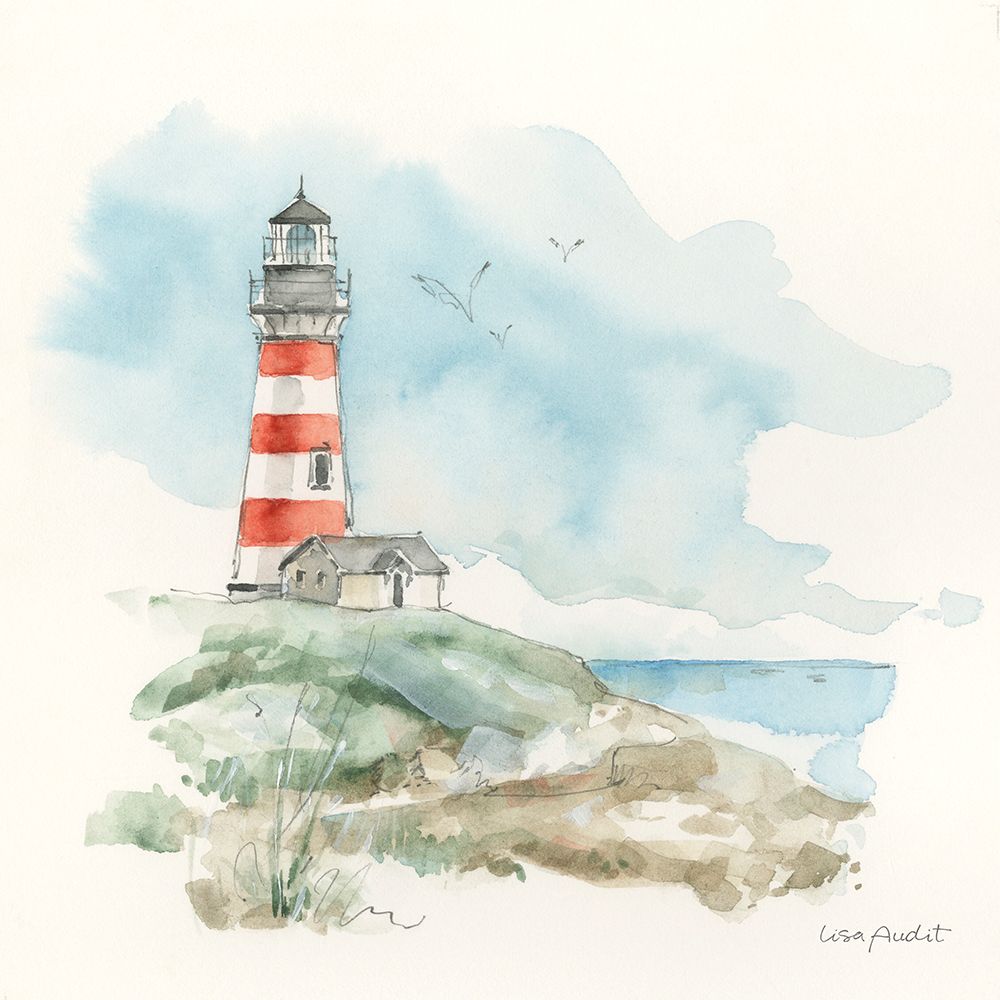 Seaside Journey III art print by Lisa Audit for $57.95 CAD