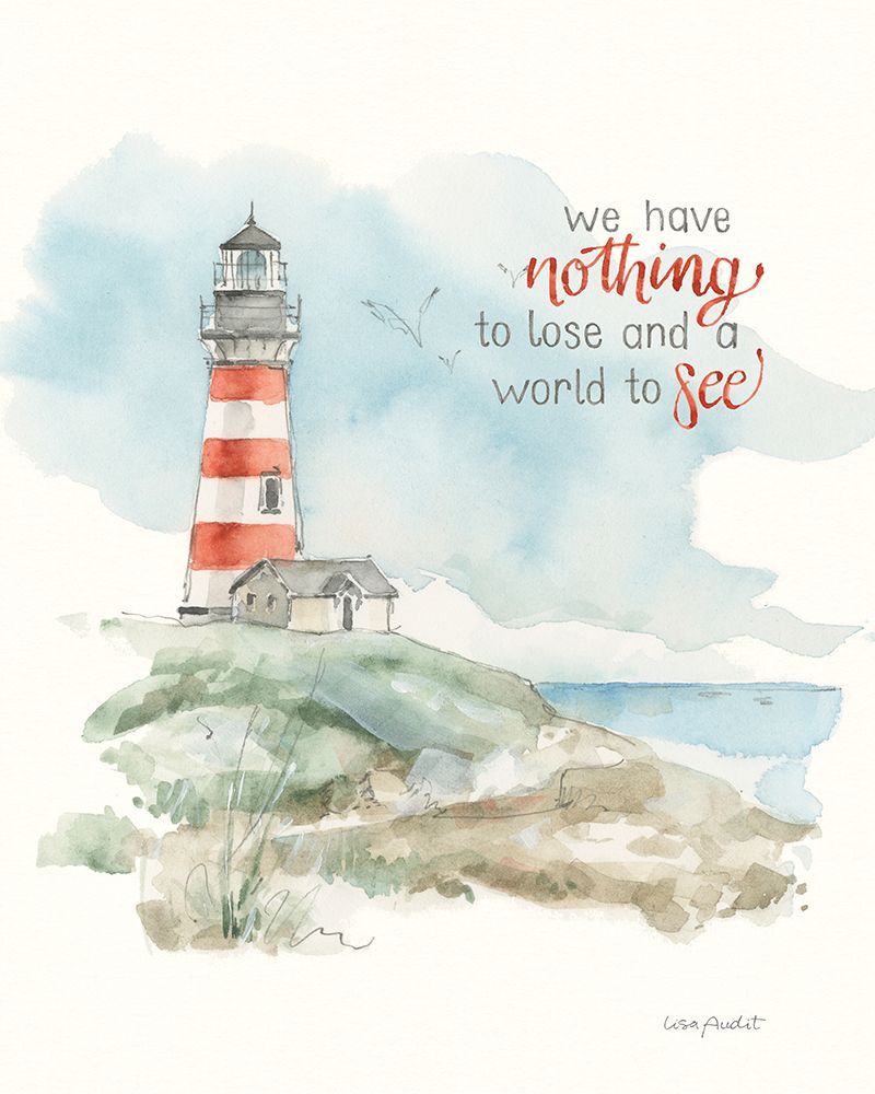 Seaside Journey IX art print by Lisa Audit for $57.95 CAD