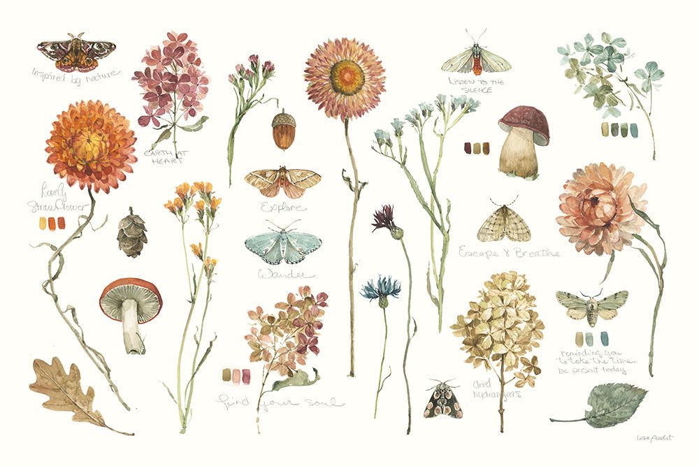 Seasons Study III art print by Lisa Audit for $57.95 CAD