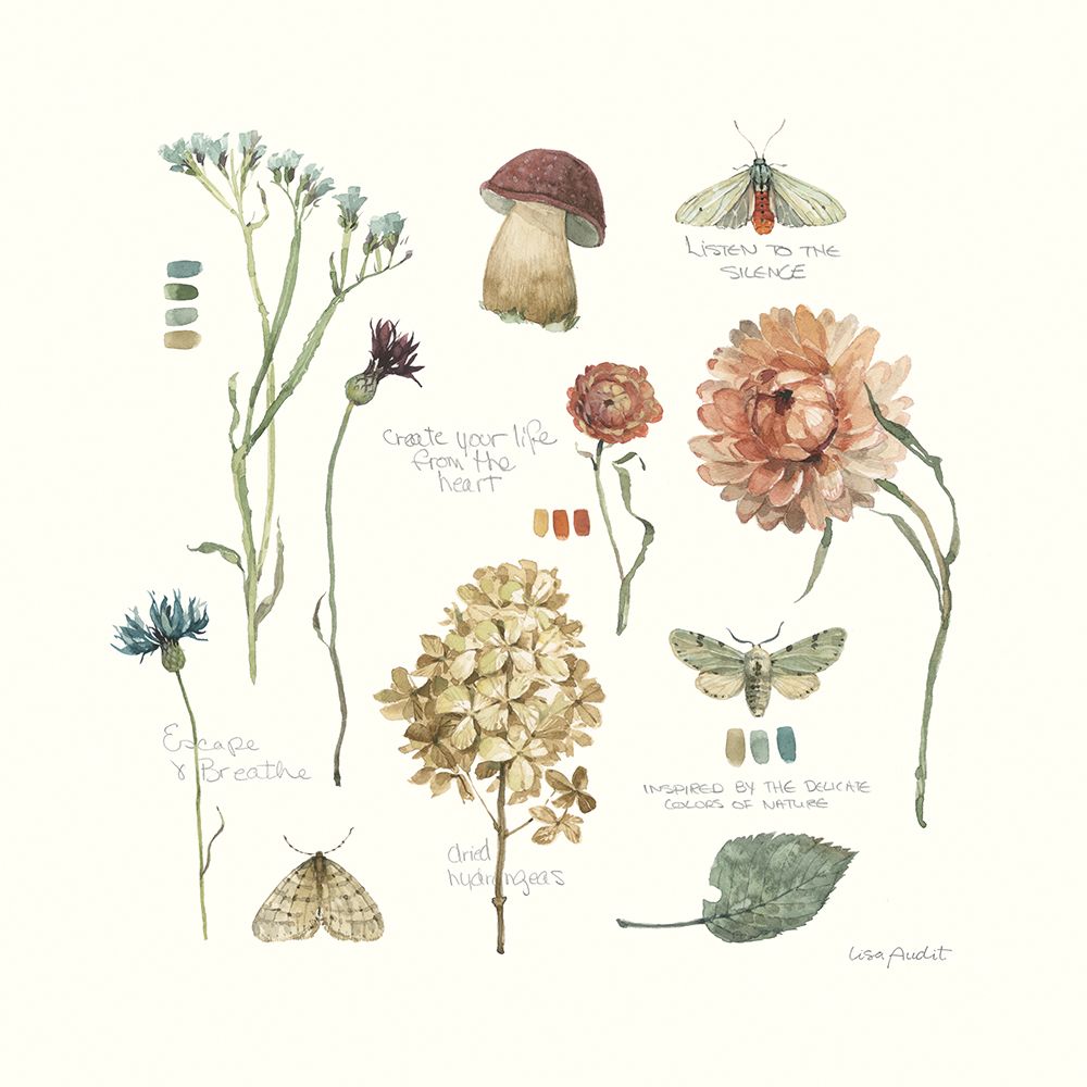 Seasons Study VI art print by Lisa Audit for $57.95 CAD