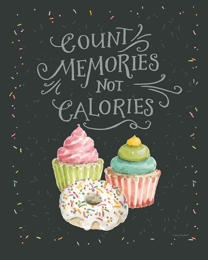 Sweet Little Pleasures V on Black art print by Lisa Audit for $57.95 CAD