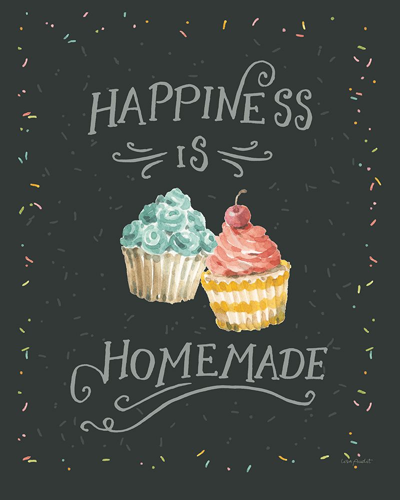Sweet Little Pleasures VI on Black art print by Lisa Audit for $57.95 CAD
