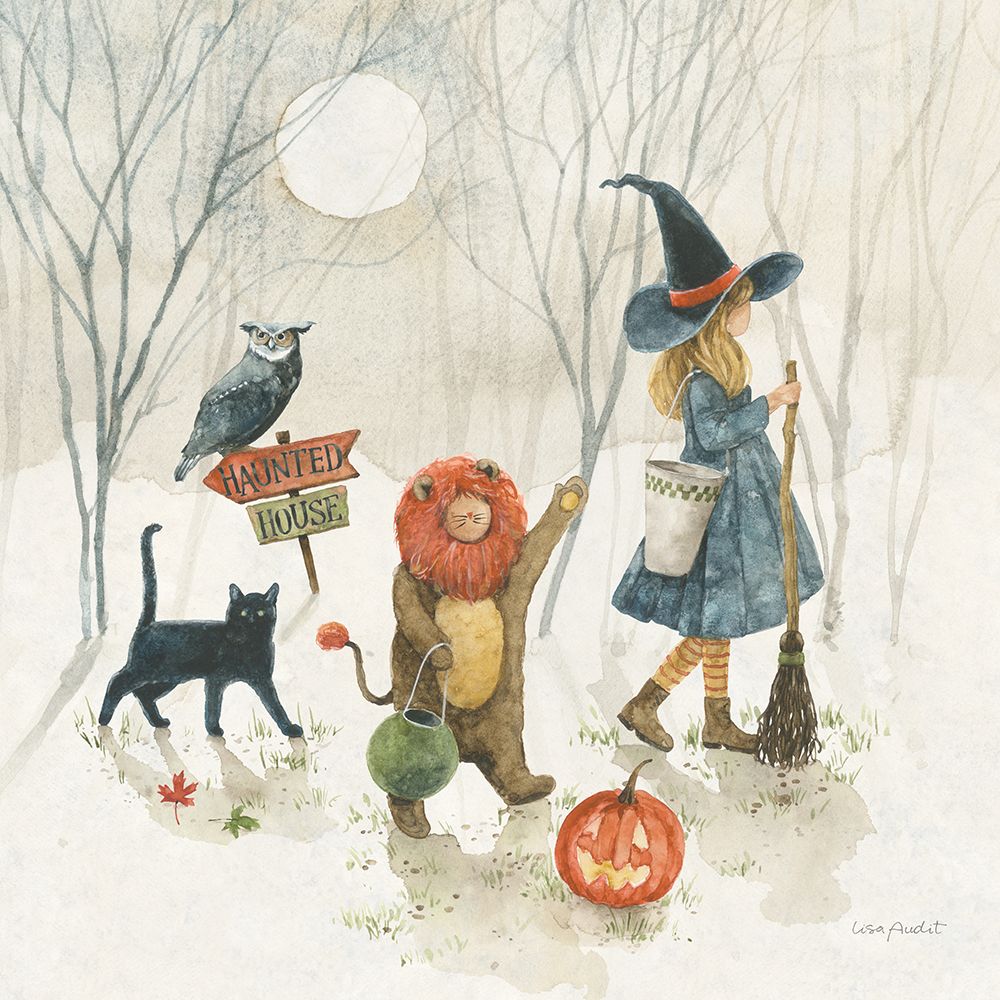 Trick or Treat II art print by Lisa Audit for $57.95 CAD