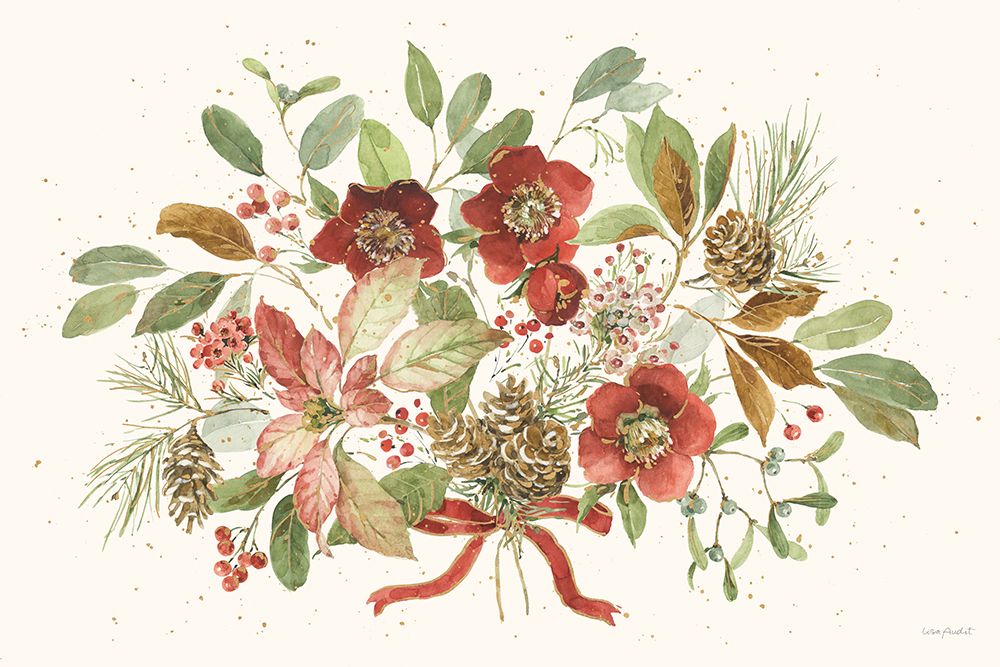 Winter Blooms I art print by Lisa Audit for $57.95 CAD