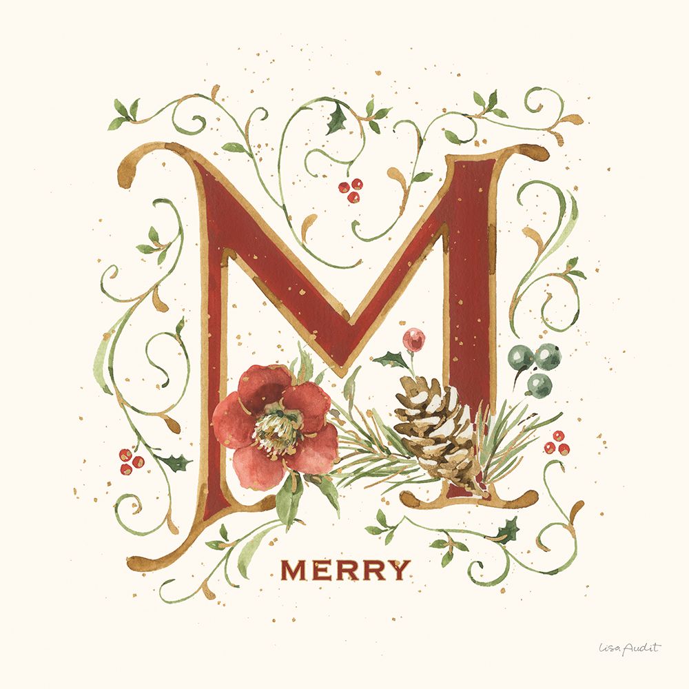 Winter Blooms X art print by Lisa Audit for $57.95 CAD