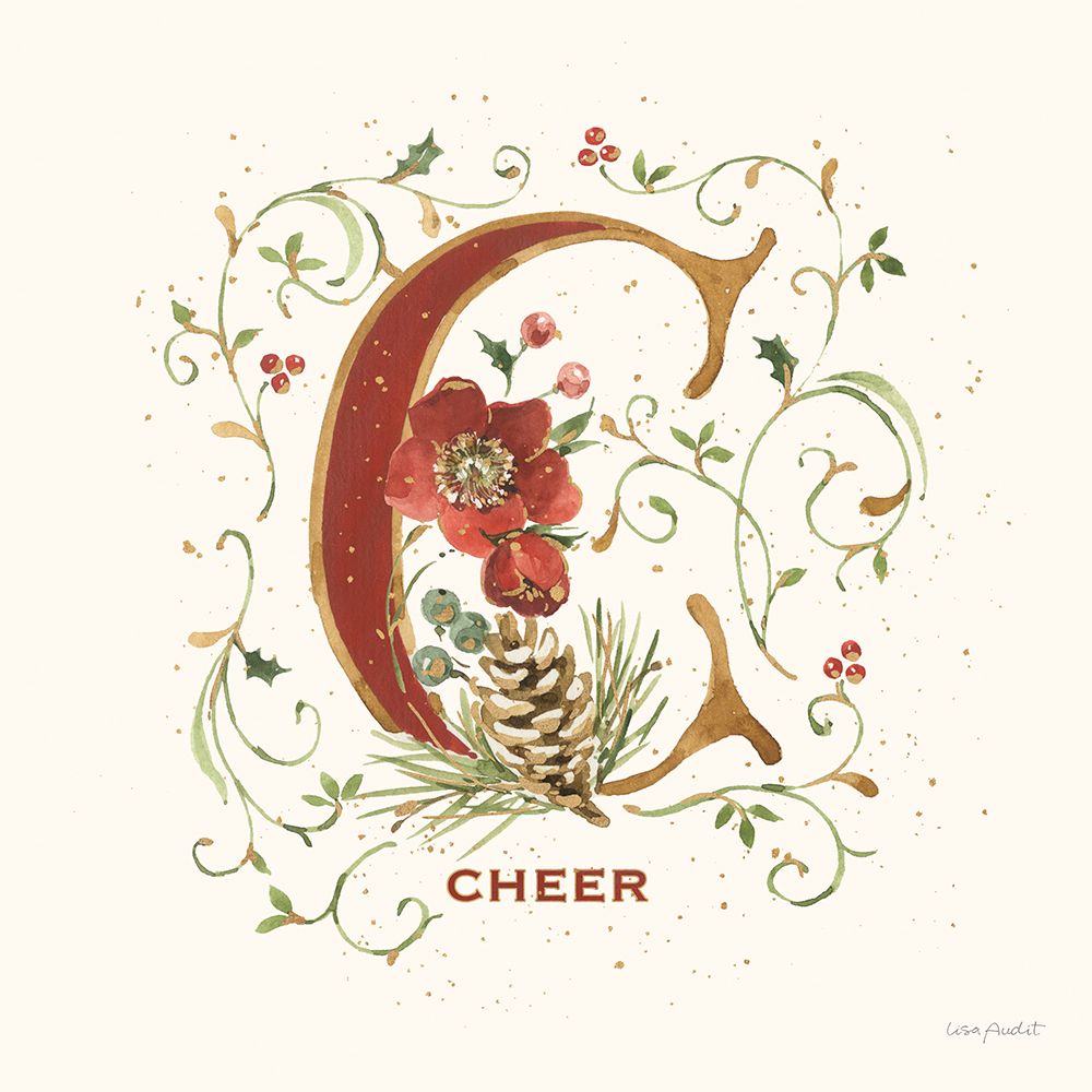 Winter Blooms XI art print by Lisa Audit for $57.95 CAD