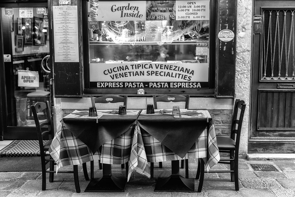 Open Table BW art print by Danny Head for $57.95 CAD