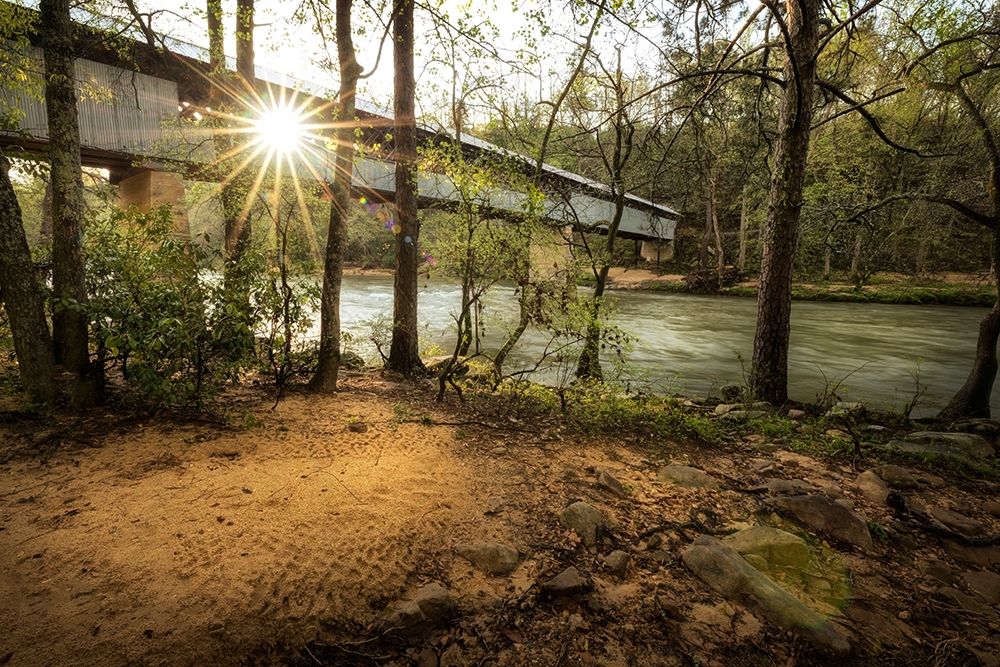 Swann Bridge IV art print by Danny Head for $57.95 CAD