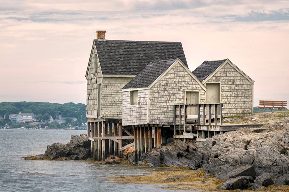 Vintage Maine art print by Danny Head for $57.95 CAD