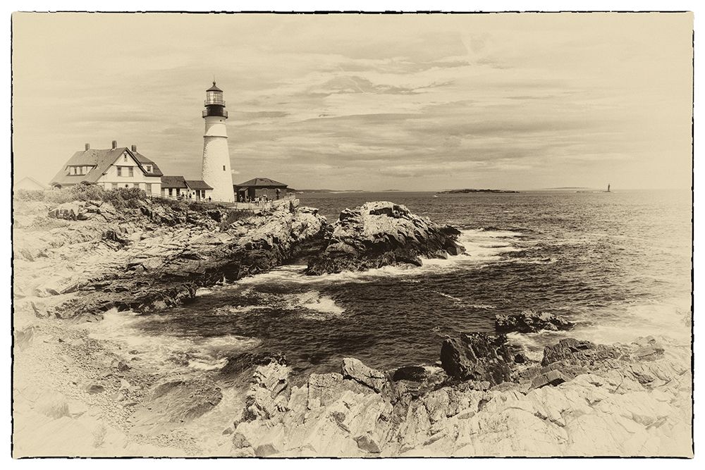 Lighthouse Postcard I art print by Danny Head for $57.95 CAD