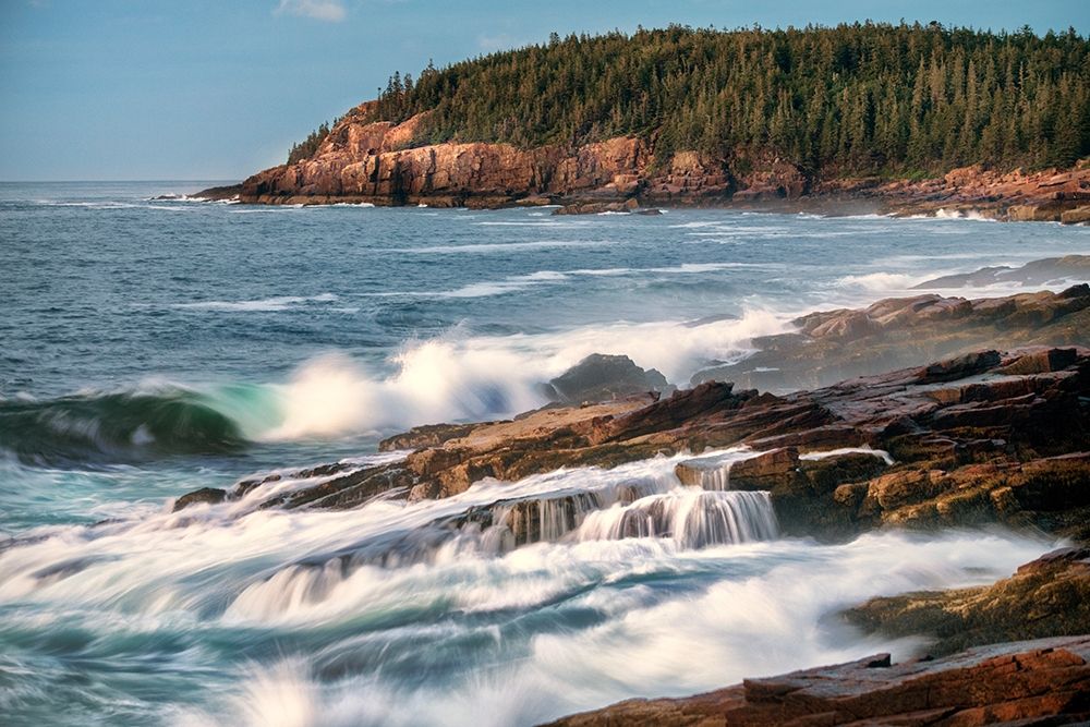 Sunrise at Otter Cliffs art print by Danny Head for $57.95 CAD