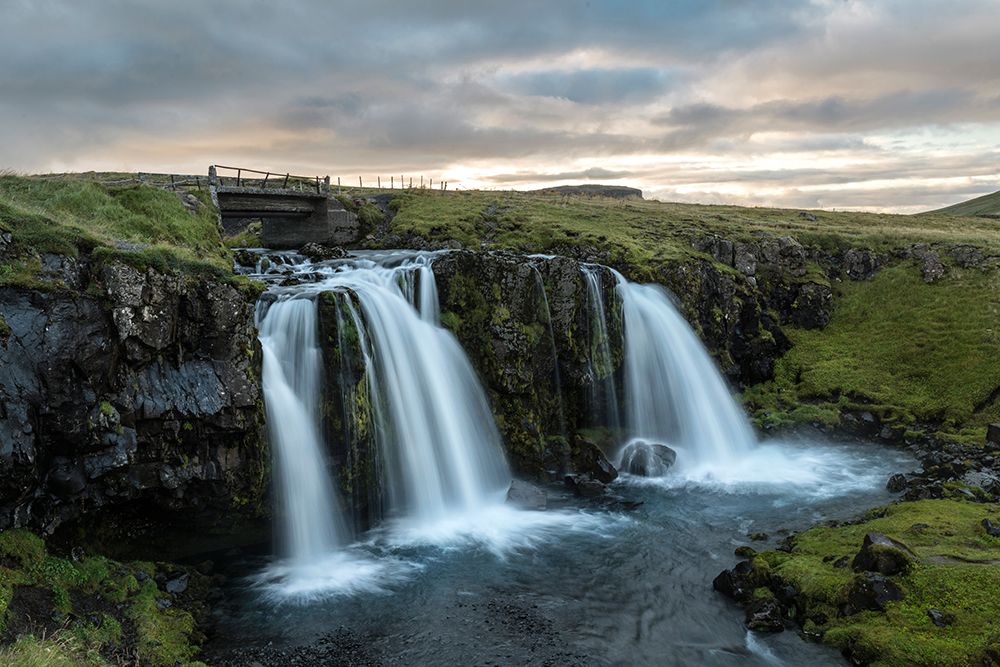 Bridge at Kirkjufellfoss art print by Danny Head for $57.95 CAD