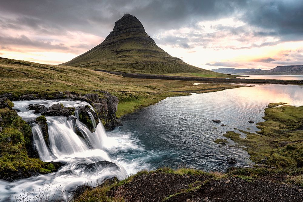 Lower Kirkjufellfoss art print by Danny Head for $57.95 CAD