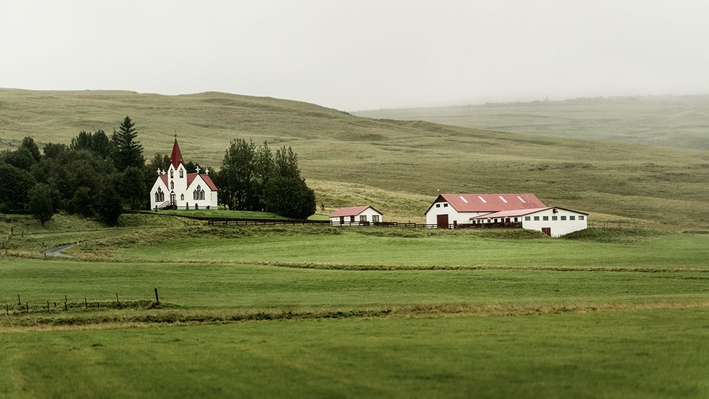 Highland Farm art print by Danny Head for $57.95 CAD