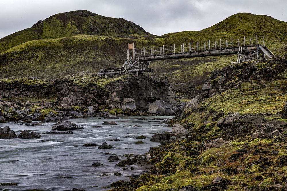 Hikers Bridge II art print by Danny Head for $57.95 CAD