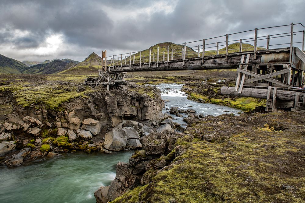 Hikers Bridge III art print by Danny Head for $57.95 CAD