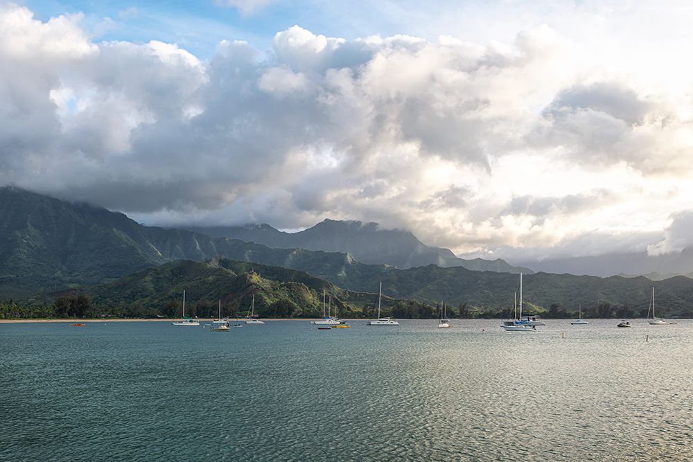 Anchored at Hanalei art print by Danny Head for $57.95 CAD