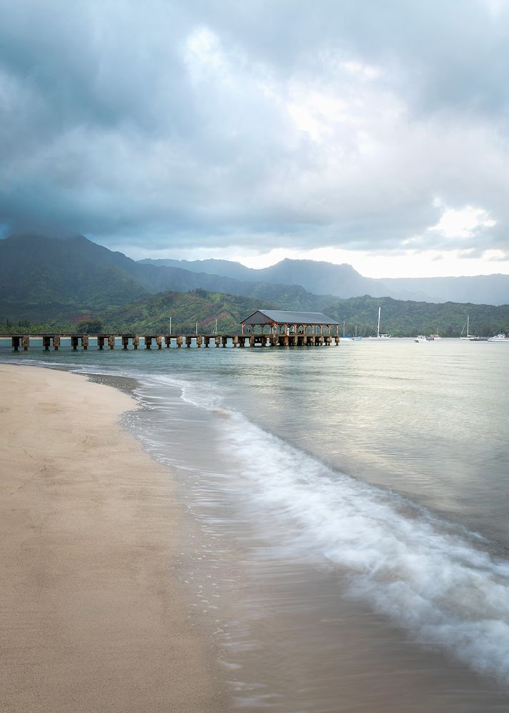 Hanalei Pier I art print by Danny Head for $57.95 CAD