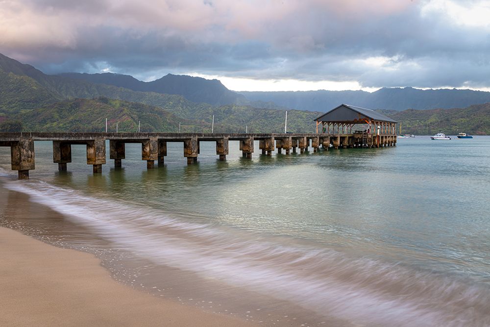 Hanalei Pier II art print by Danny Head for $57.95 CAD