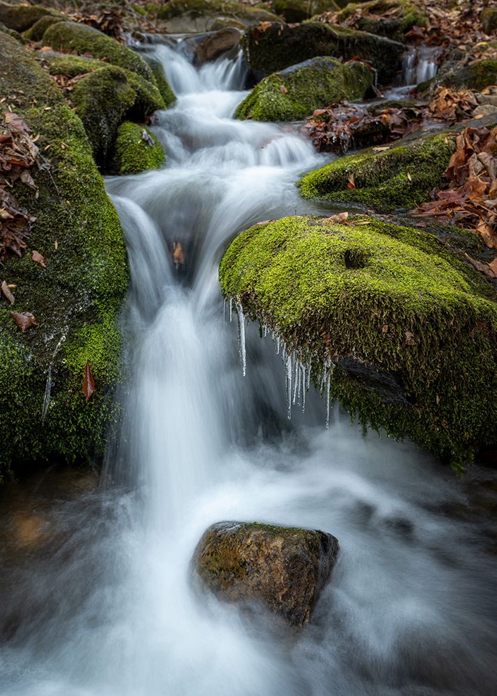 Frozen Falls art print by Danny Head for $57.95 CAD